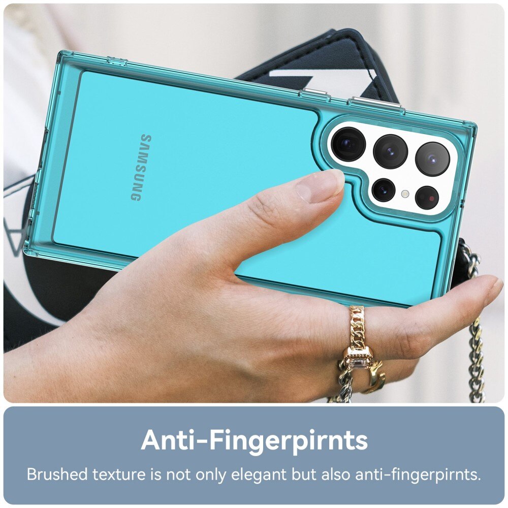 Cover ibride per Samsung Galaxy S23 Ultra trasparente