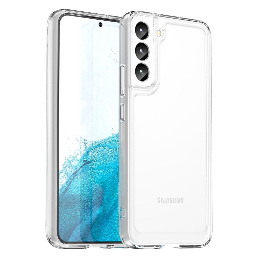 Cover ibrido Crystal Hybrid per Samsung Galaxy S23, trasparente