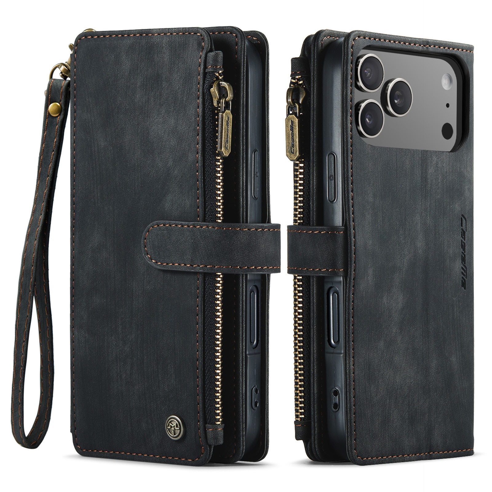 Cover portafoglio Multi-Slot iPhone 17 Pro Grigio