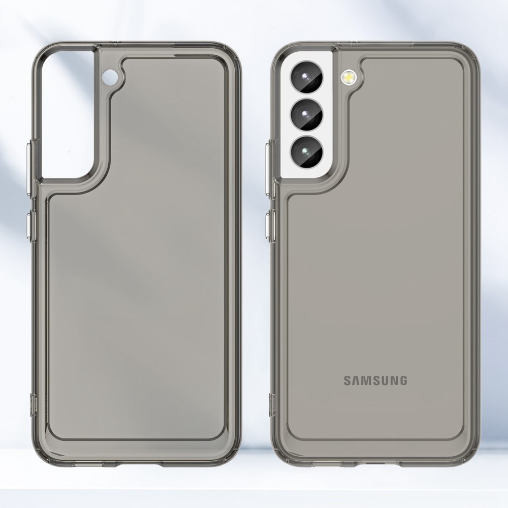 Cover Ibrido Crystal Hybrid Samsung Galaxy S23 Plus grigio