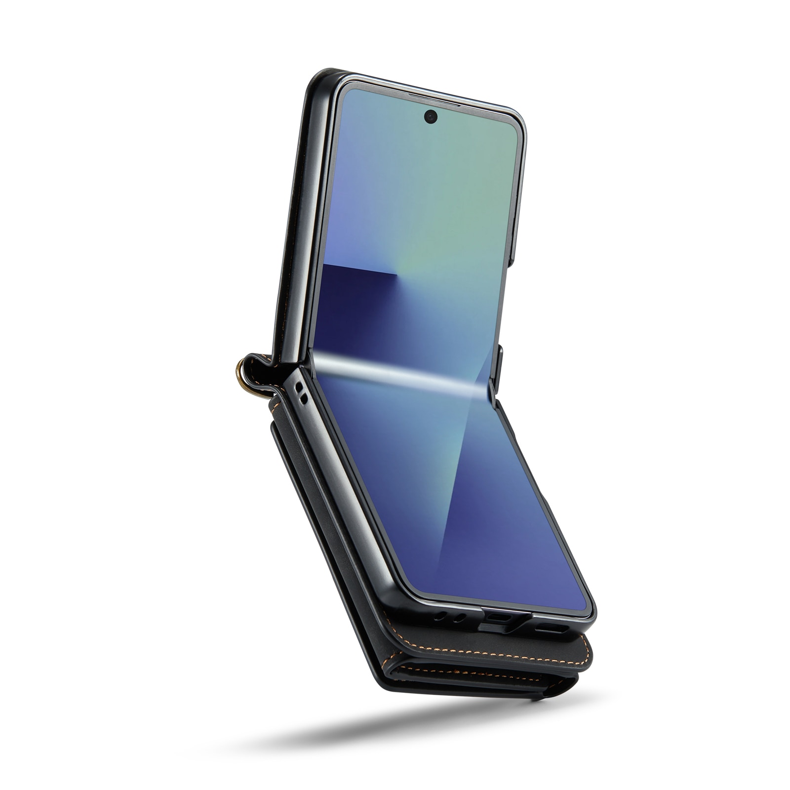 Cover Card Slot Samsung Galaxy Z Flip 7 Nero