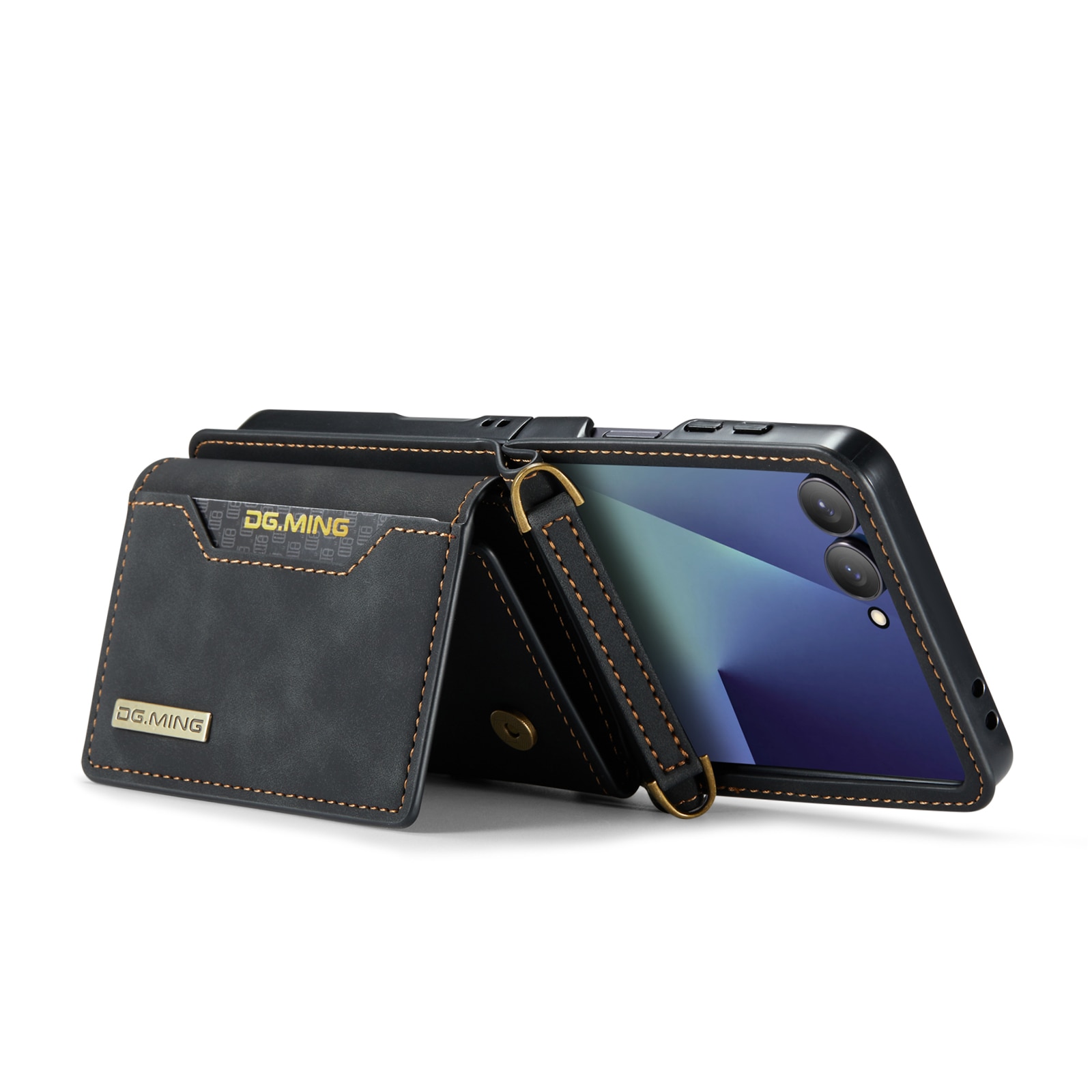 Cover Card Slot Samsung Galaxy Z Flip 7 Nero