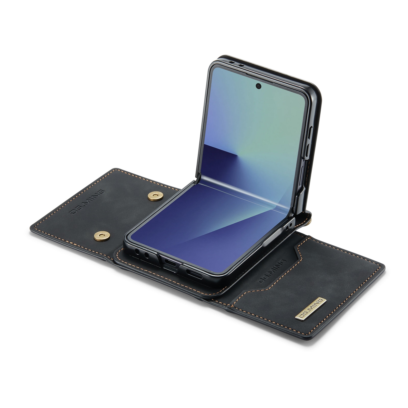 Cover Card Slot Samsung Galaxy Z Flip 7 Nero