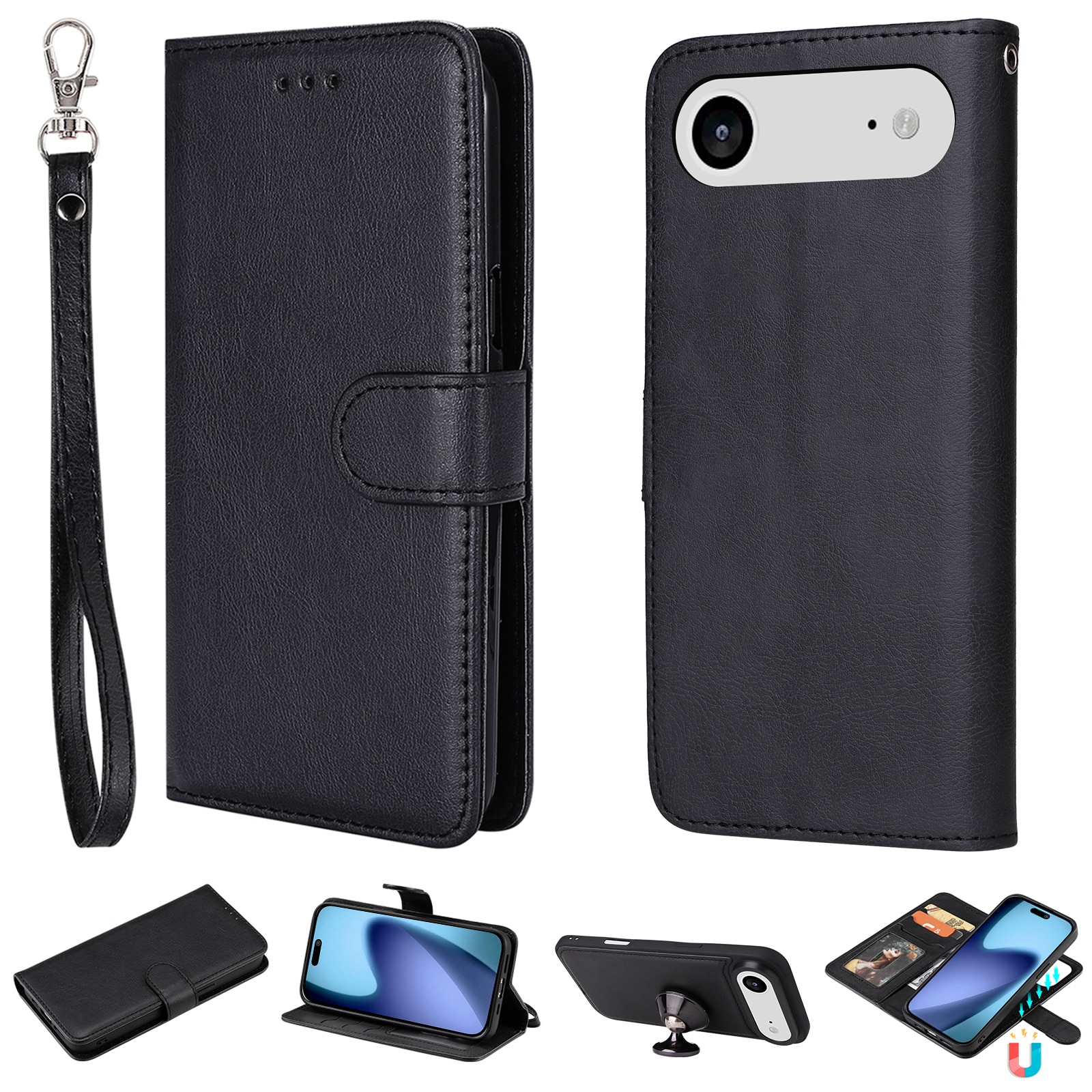Custodia magnetiche iPhone 17 Air Nero