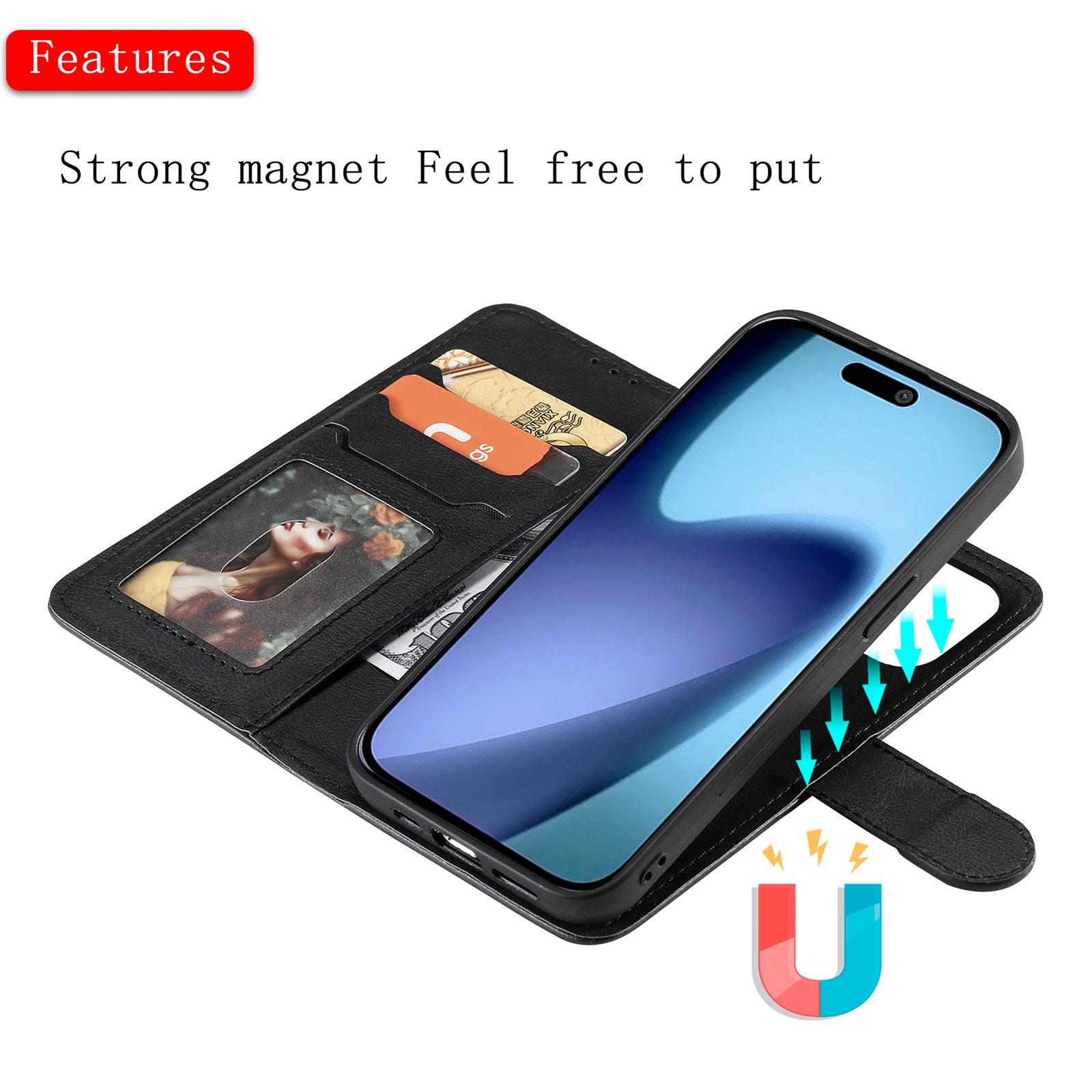 Custodia magnetiche iPhone 17 Air Nero