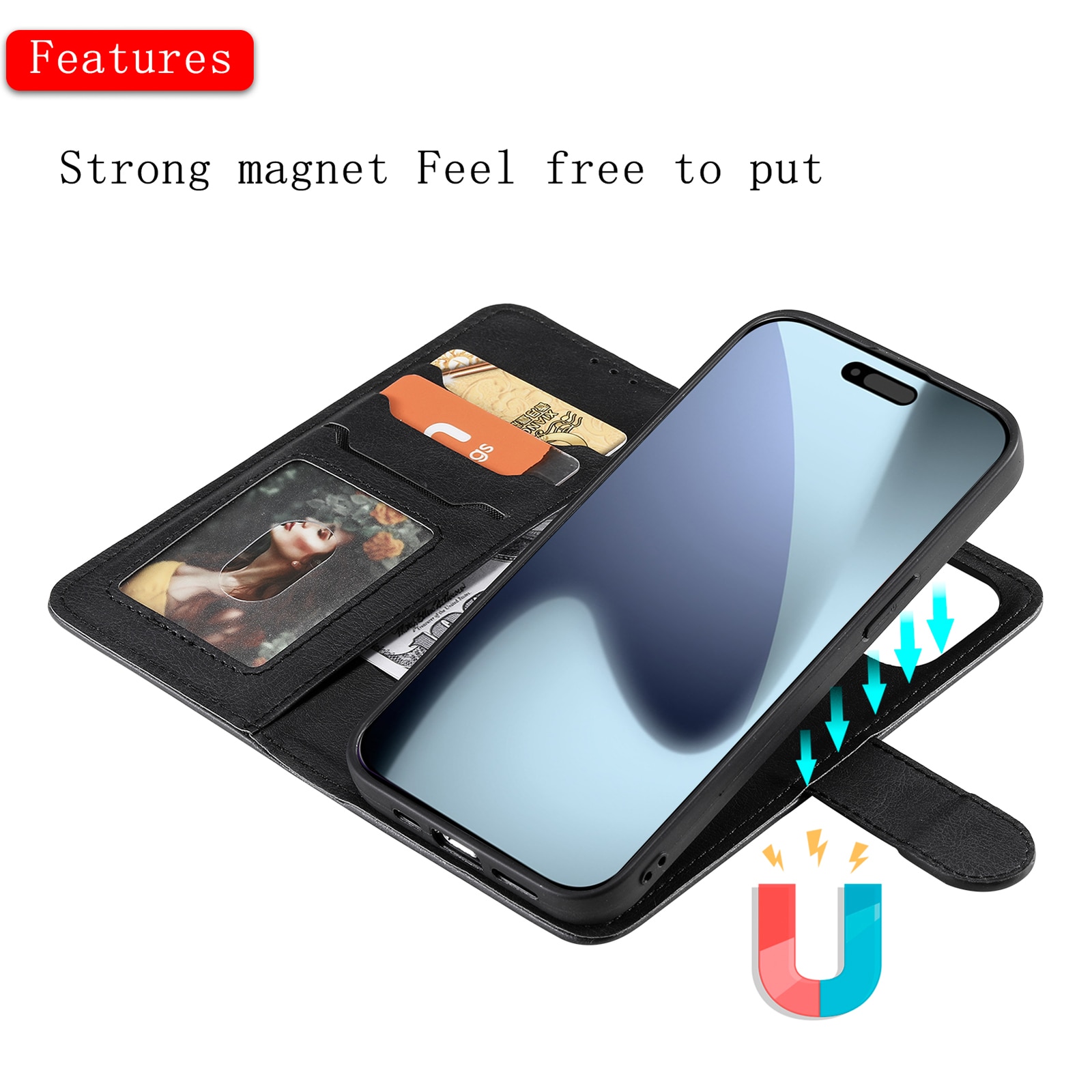 Custodia magnetiche iPhone 17 Pro Nero