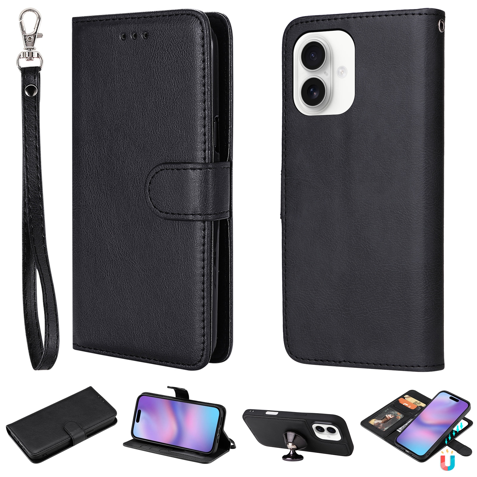 Custodia magnetiche iPhone 17 nero
