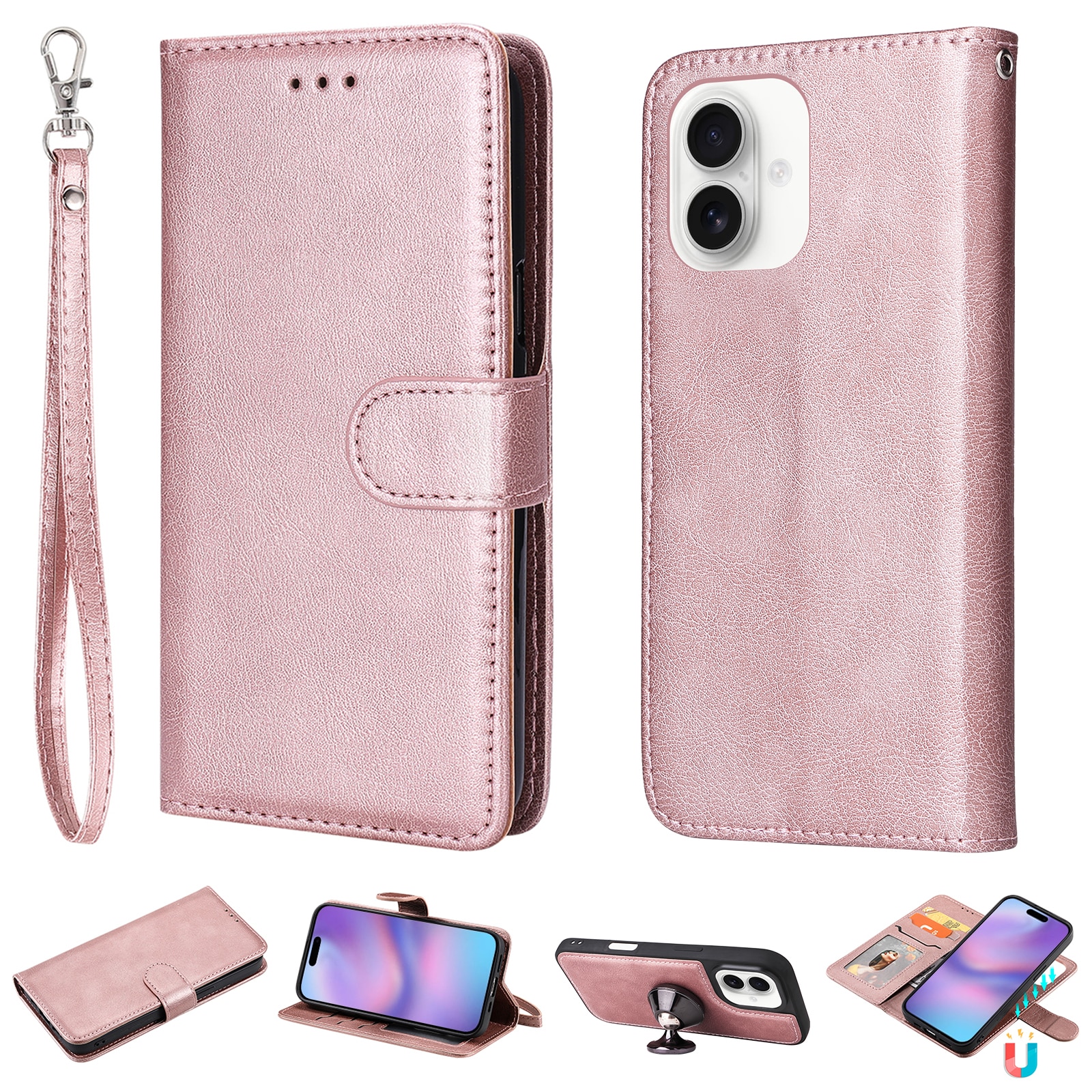 Custodia magnetiche iPhone 17 Rosa