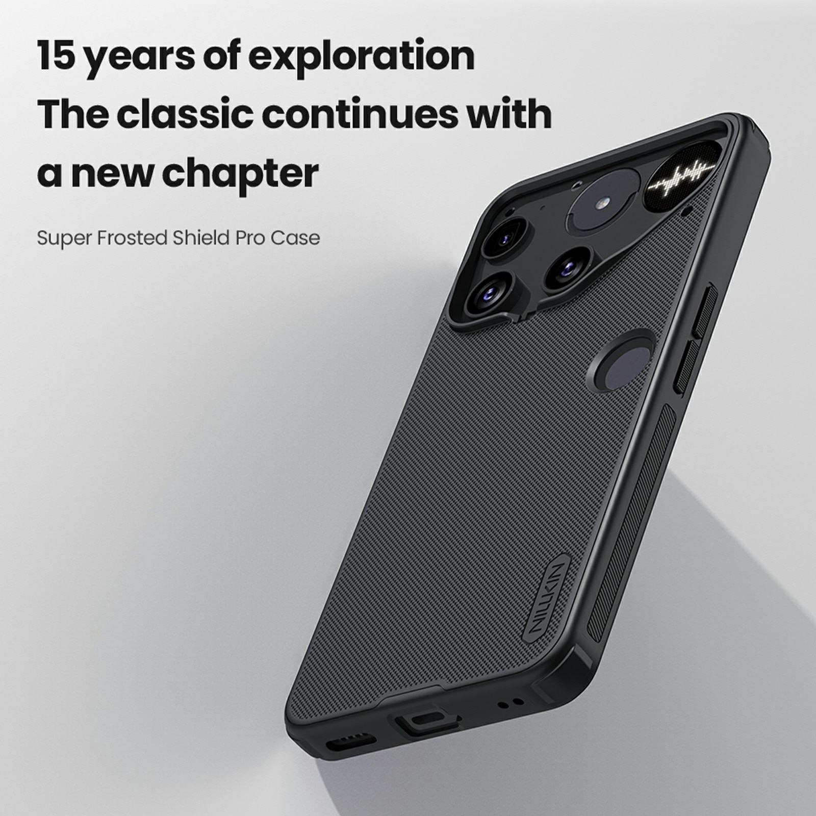 Super Frosted Shield Nothing Phone 3 nero