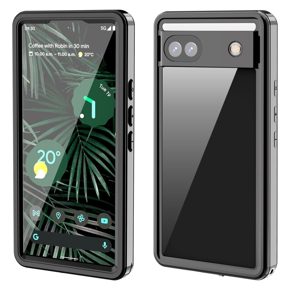 Cover ibrida impermeabile Google Pixel 6a trasparente