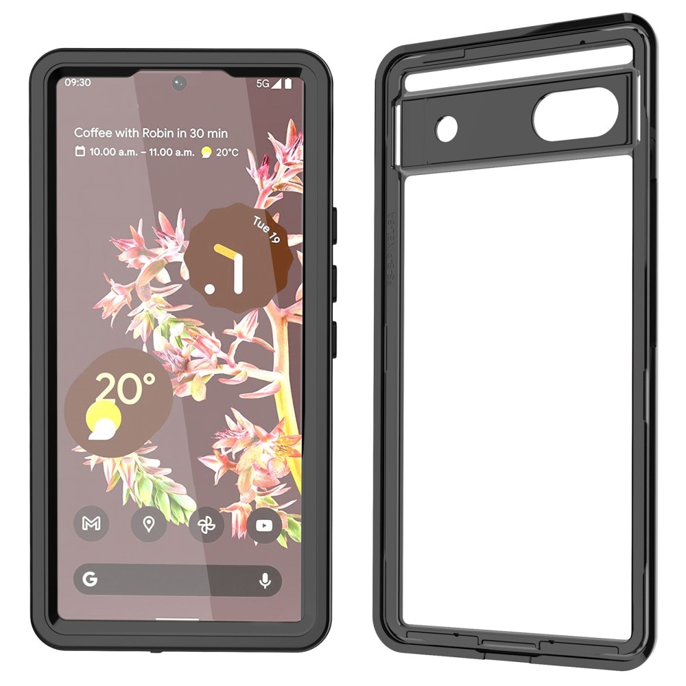 Cover ibrida impermeabile Google Pixel 6a trasparente