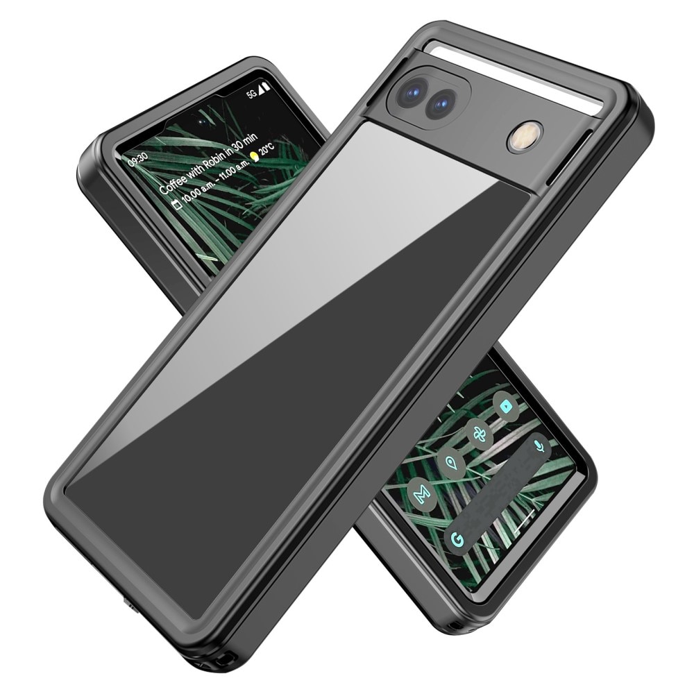 Cover ibrida impermeabile Google Pixel 6a trasparente