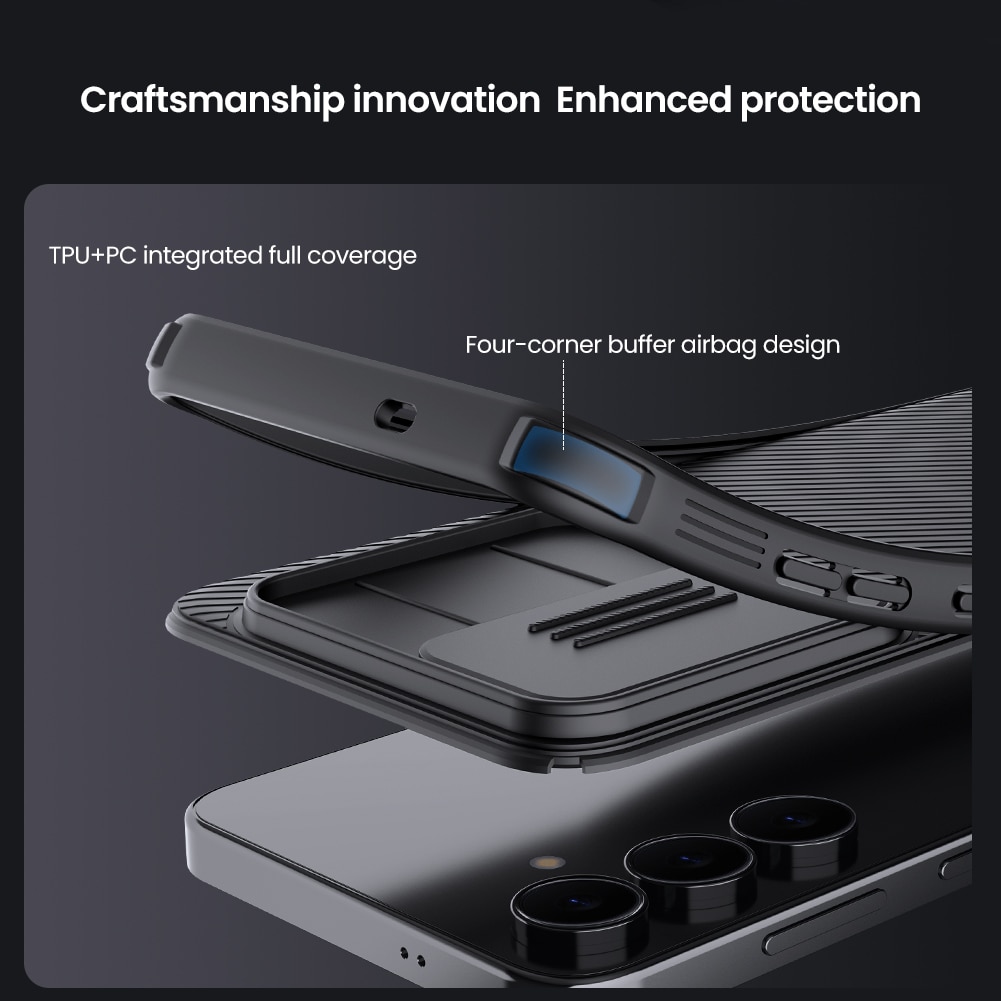 Cover CamShield Samsung Galaxy S25 FE Nero