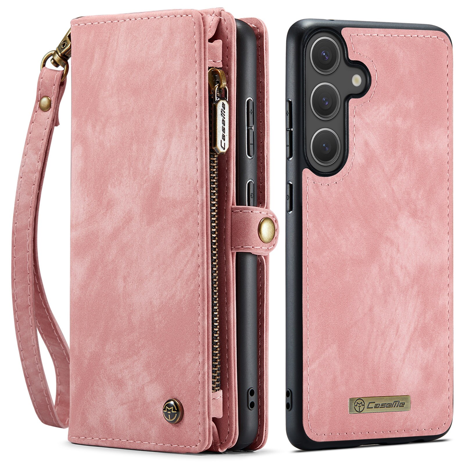 Cover portafoglio Multi-Slot Samsung Galaxy S25 FE Rosa