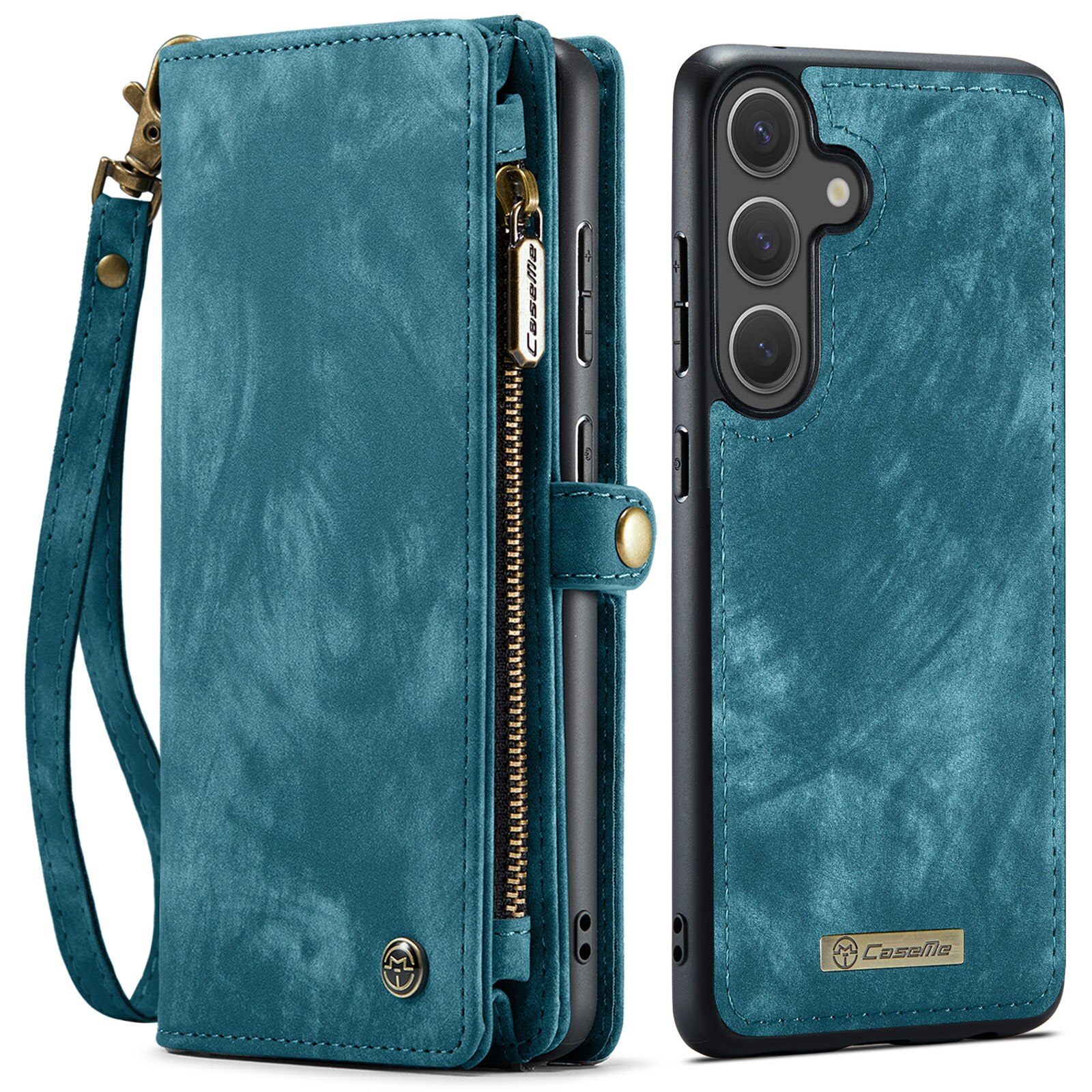Cover portafoglio Multi-Slot Samsung Galaxy S25 FE Blu