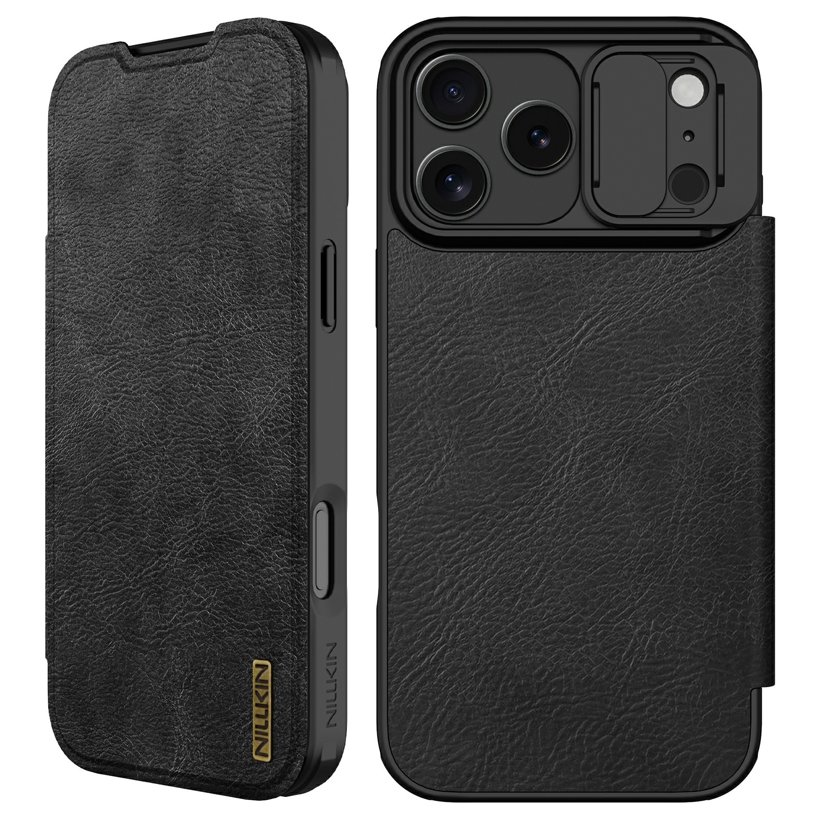 Cover Qin Pro CamShield iPhone 17 Pro Max Nero