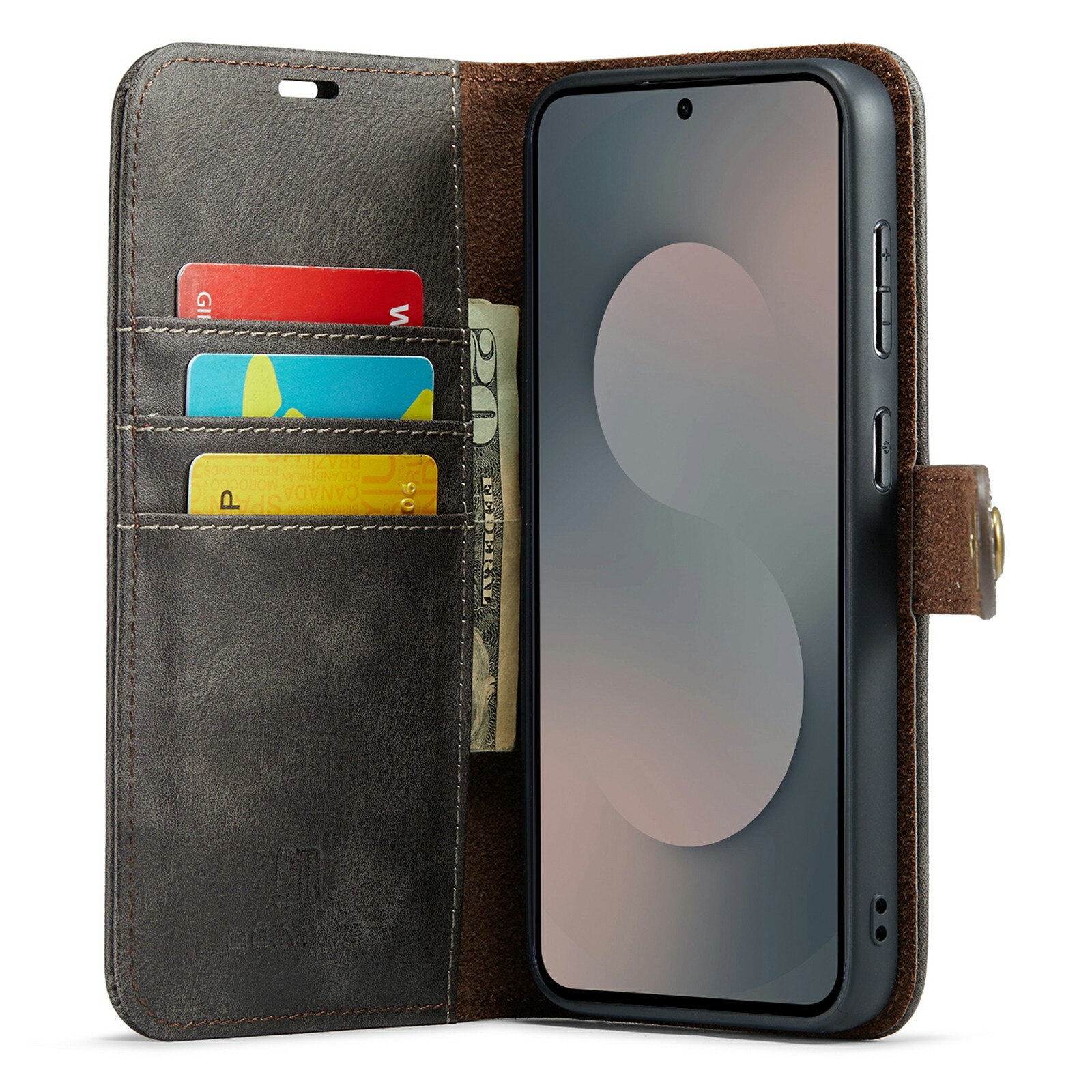 Cover portafoglio Magnet Wallet Samsung Galaxy S25 FE Brown