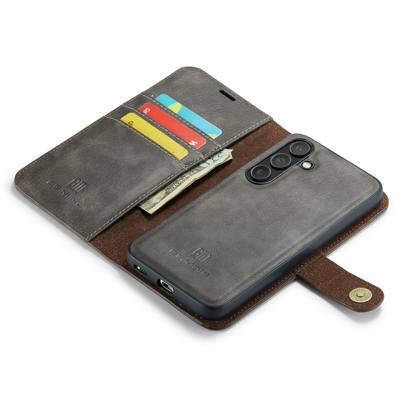 Cover portafoglio Magnet Wallet Samsung Galaxy S25 FE Brown