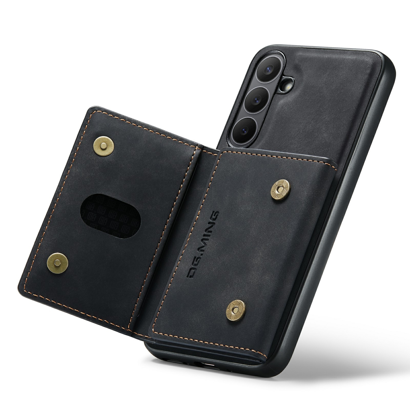 Cover Magnetic Card SlotSamsung Galaxy S25 FE Nero
