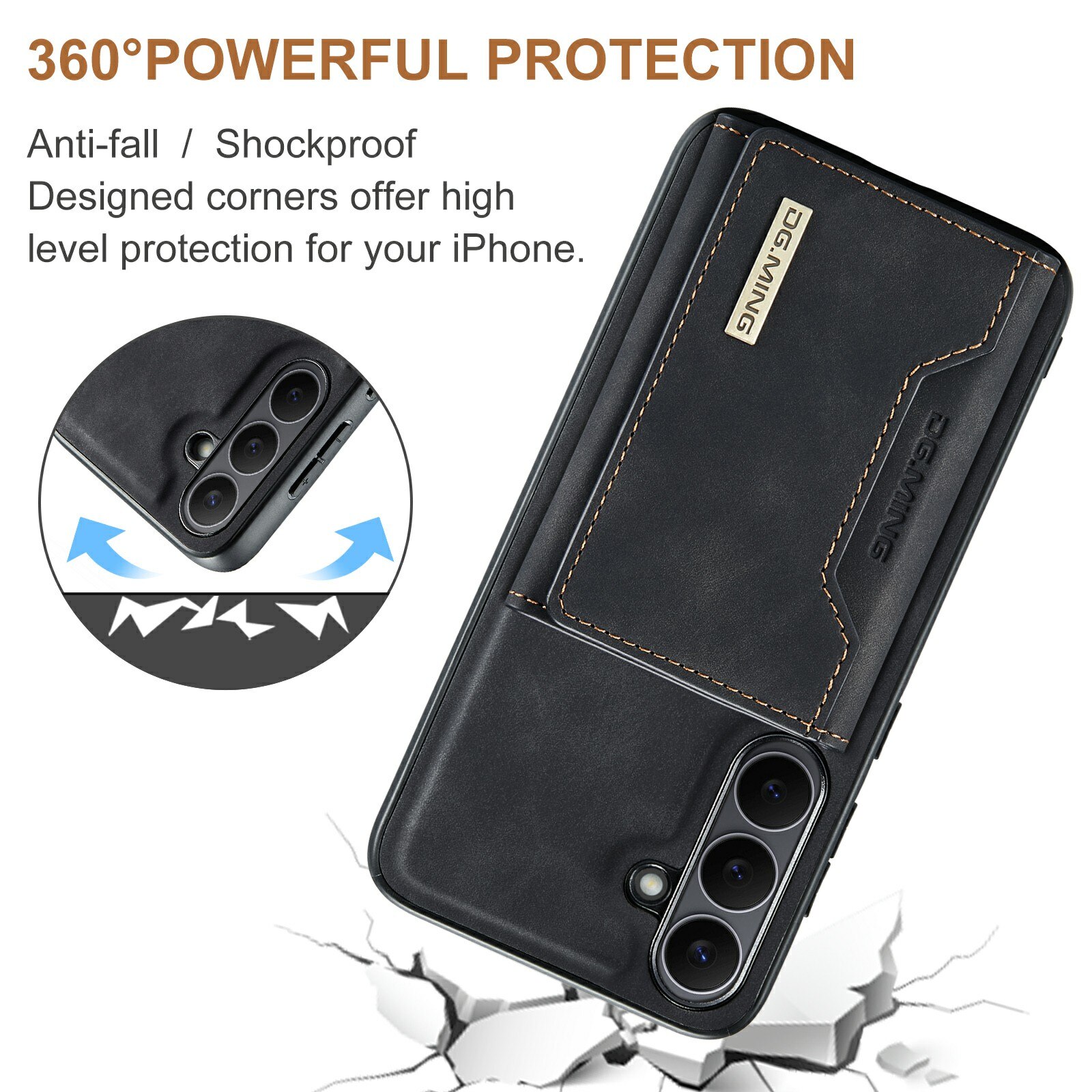 Cover Magnetic Card SlotSamsung Galaxy S25 FE Nero