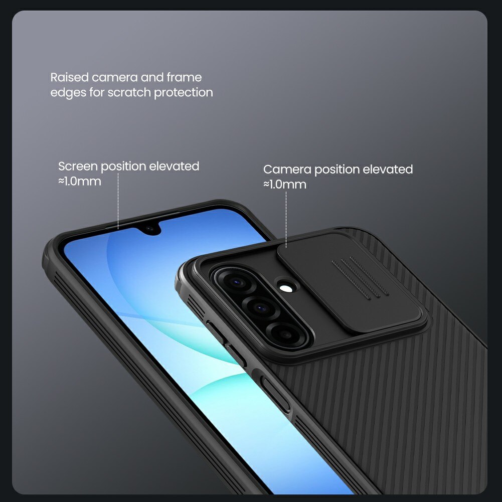 Cover CamShield Samsung Galaxy A17 Nero