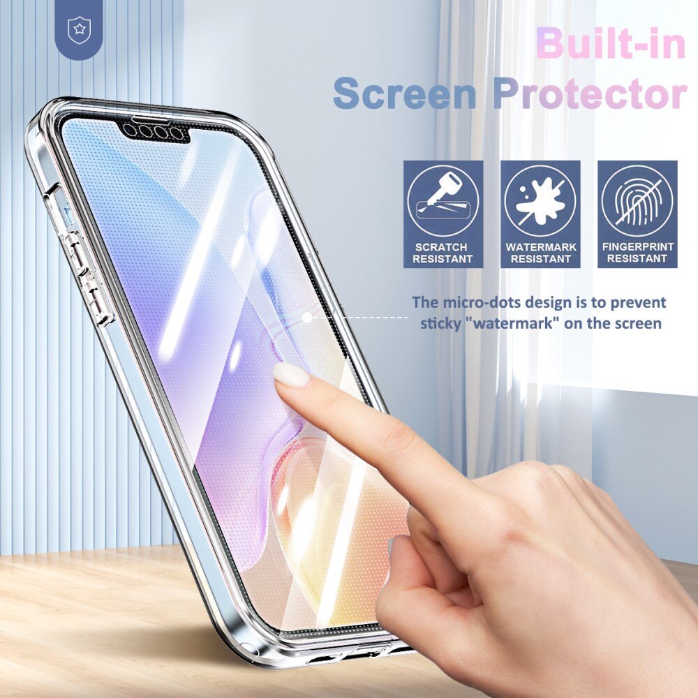 Cover Full Protection iPhone 14 Plus Trasparente