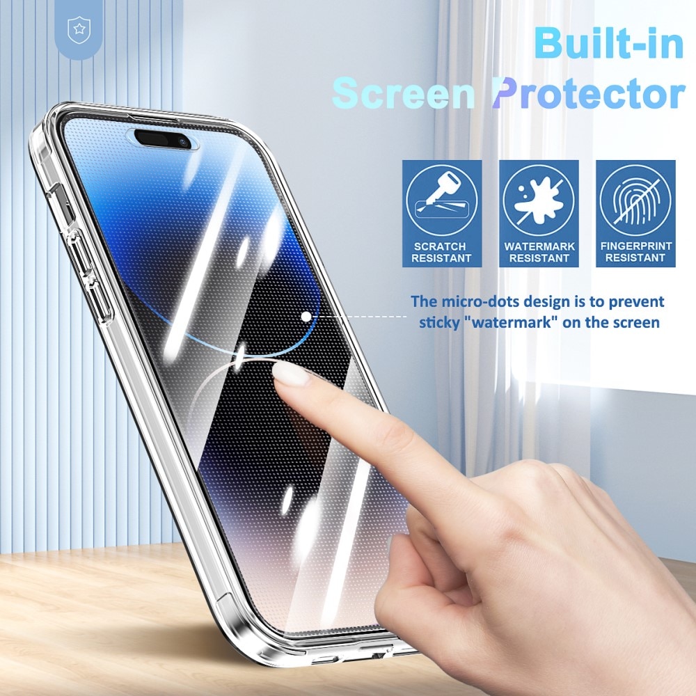 Cover Full Protection iPhone 14 Pro Trasparente