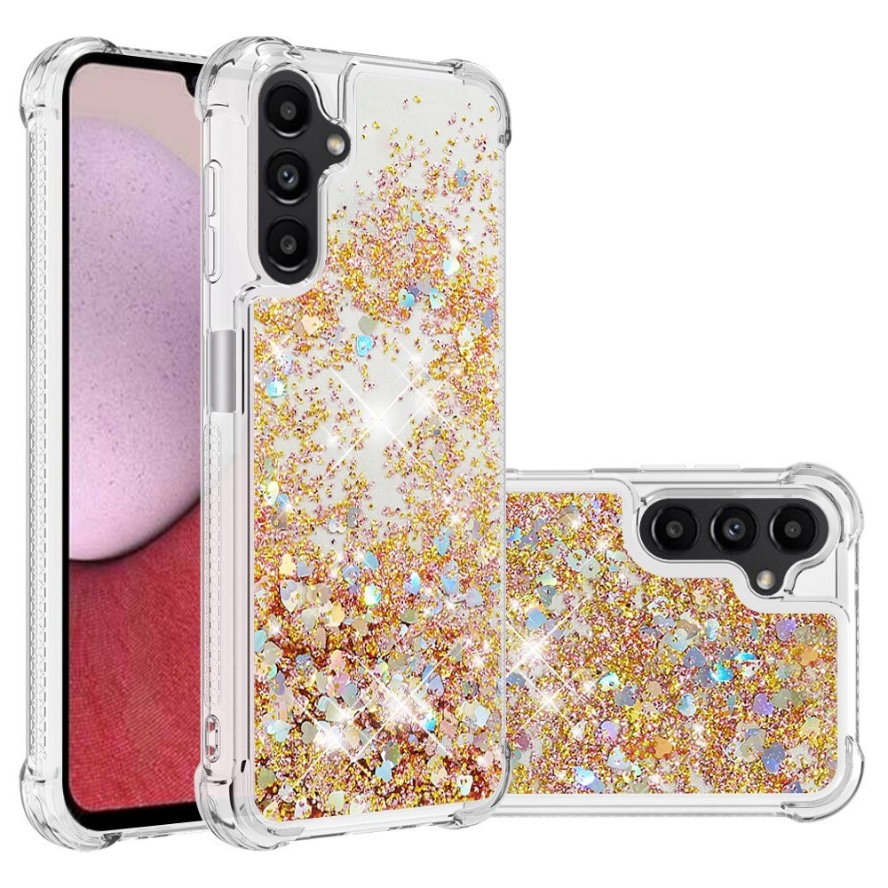 Cover Glitter Powder TPU Samsung Galaxy A14 oro