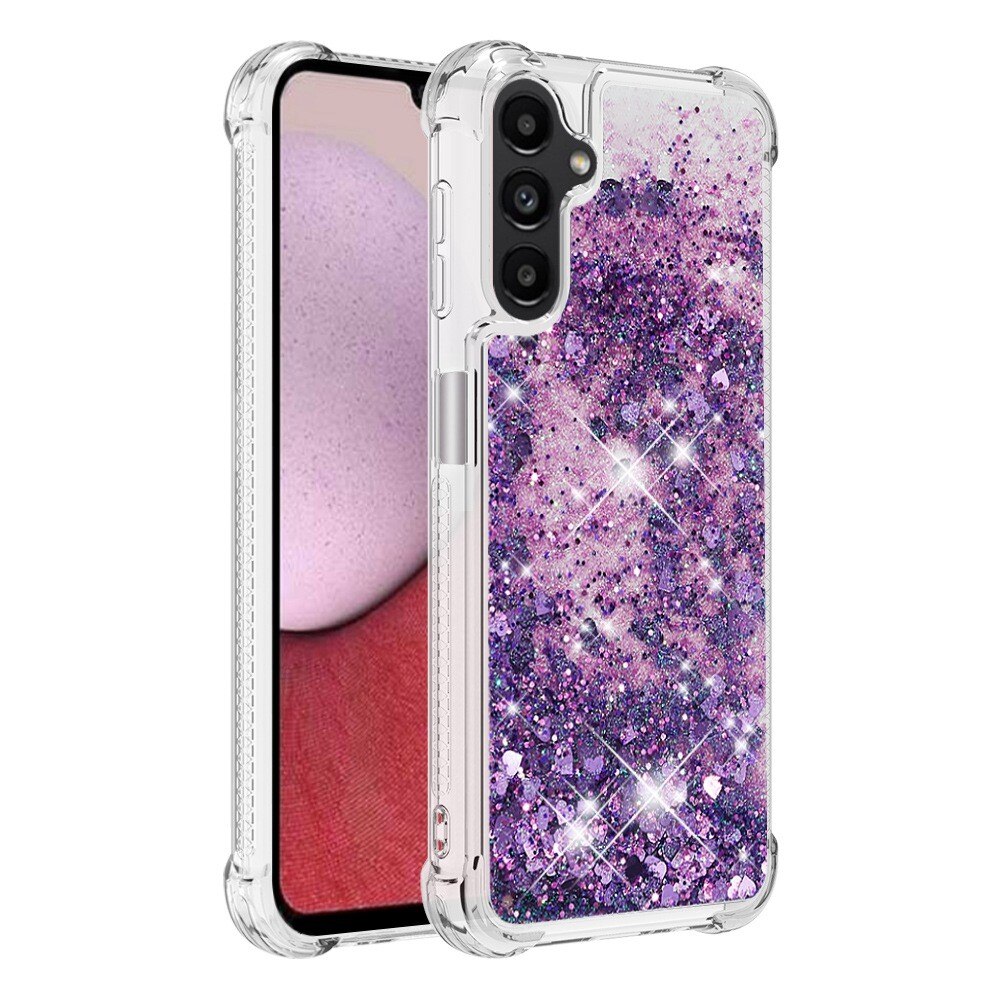 Cover Glitter Powder TPU Samsung Galaxy A14 viola