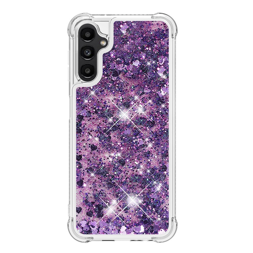 Cover Glitter Powder TPU Samsung Galaxy A14 viola