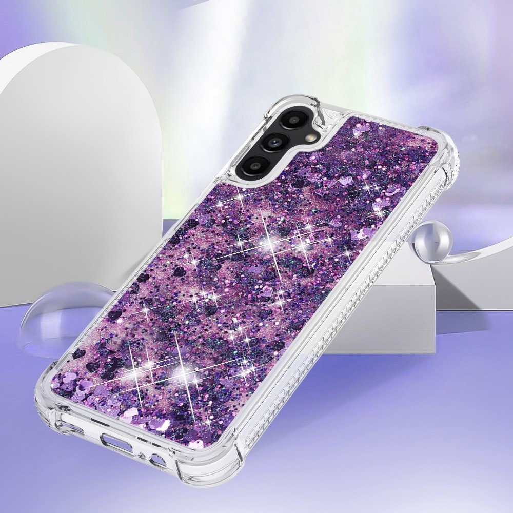 Cover Glitter Powder TPU Samsung Galaxy A14 viola