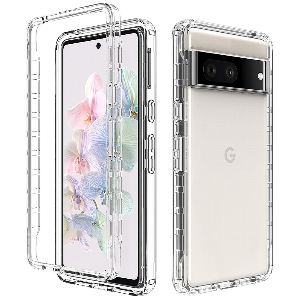 Cover protezione totale Google Pixel 7 trasparente