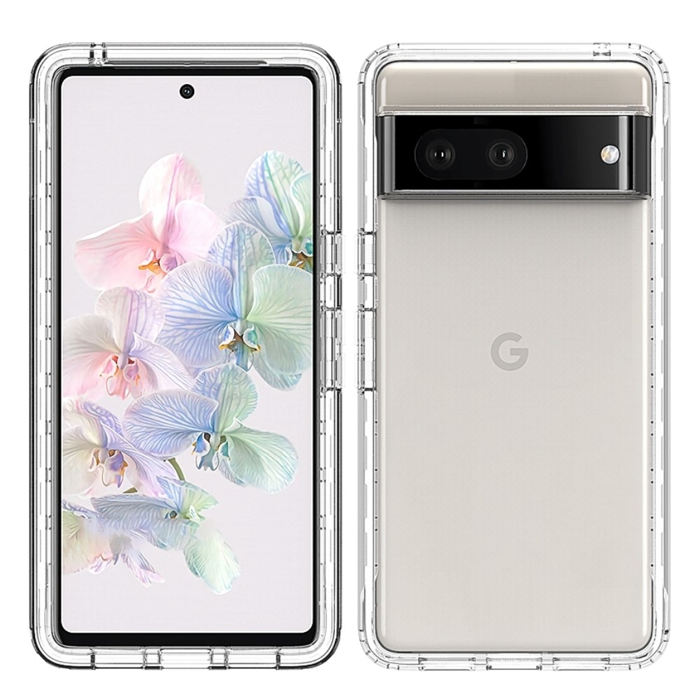 Cover protezione totale Google Pixel 7 trasparente