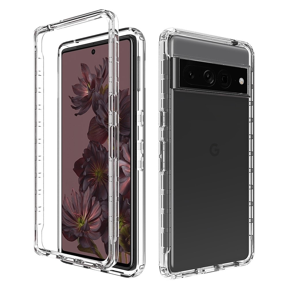 Cover protezione totale Google Pixel 7 Pro trasparente