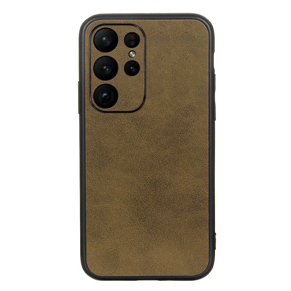 Cover in pelle Samsung Galaxy S23 Ultra marrone