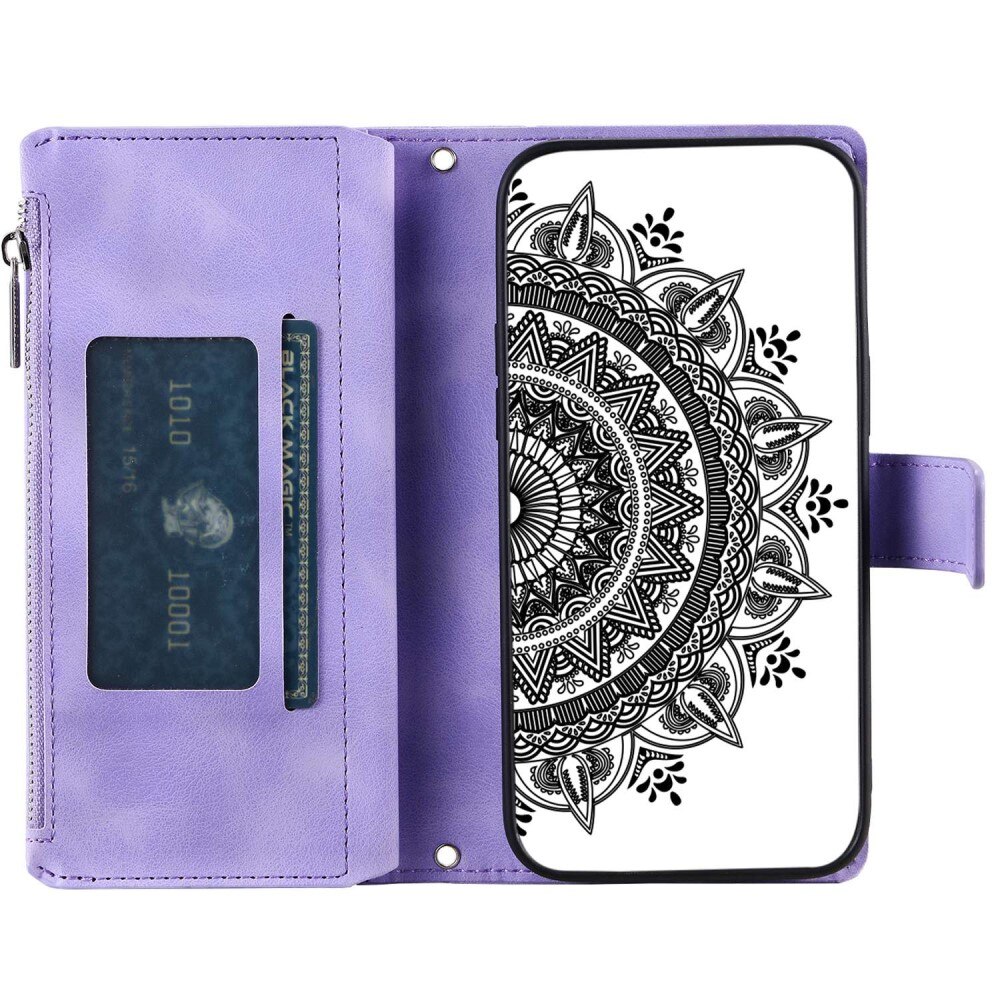 Borsa a portafoglio Mandala Samsung Galaxy A53 viola