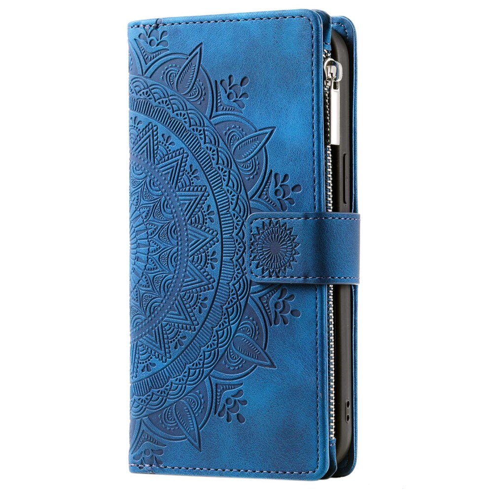 Borsa a portafoglio Mandala Samsung Galaxy S23 bleu
