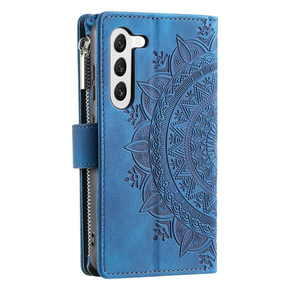 Borsa a portafoglio Mandala Samsung Galaxy S23 bleu