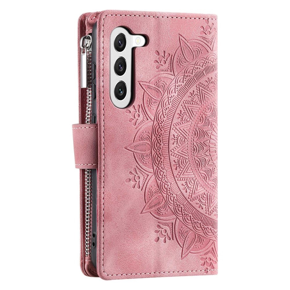Borsa a portafoglio Mandala Samsung Galaxy S23 rosa