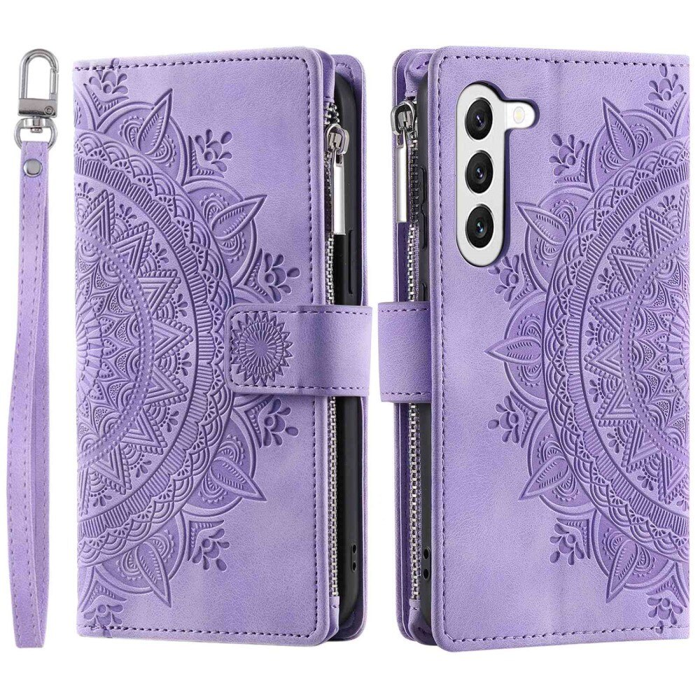 Borsa a portafoglio Mandala Samsung Galaxy S23 viola