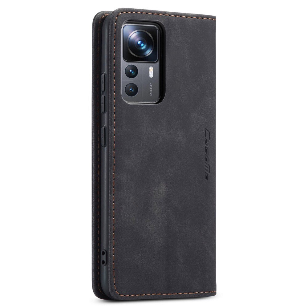 Custodie a portafoglio sottili Xiaomi 12T/12T Pro Nero
