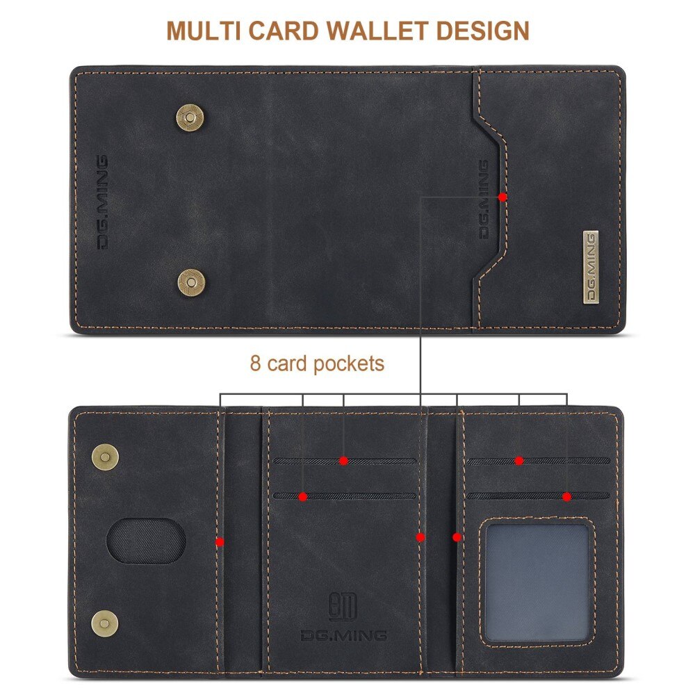 Cover Magnetic Card SlotSamsung Galaxy S23 Plus Nero