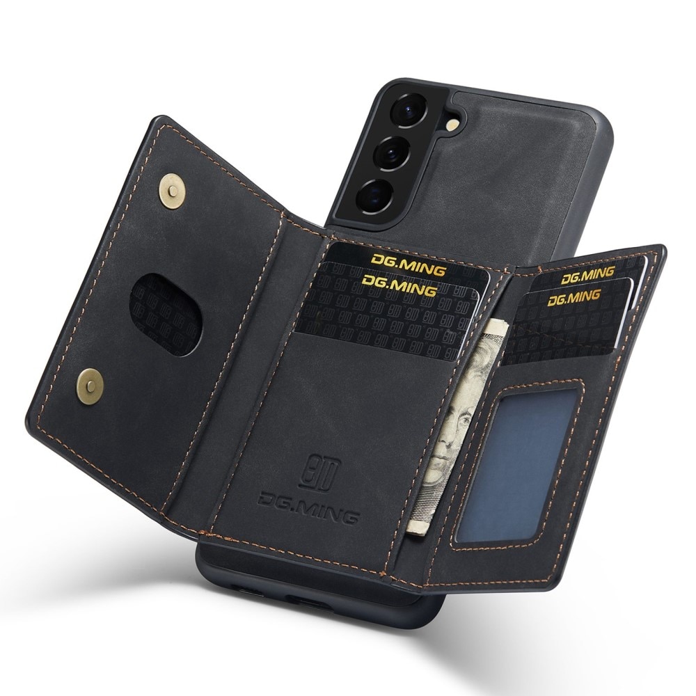 Cover Magnetic Card SlotSamsung Galaxy S23 Plus Nero