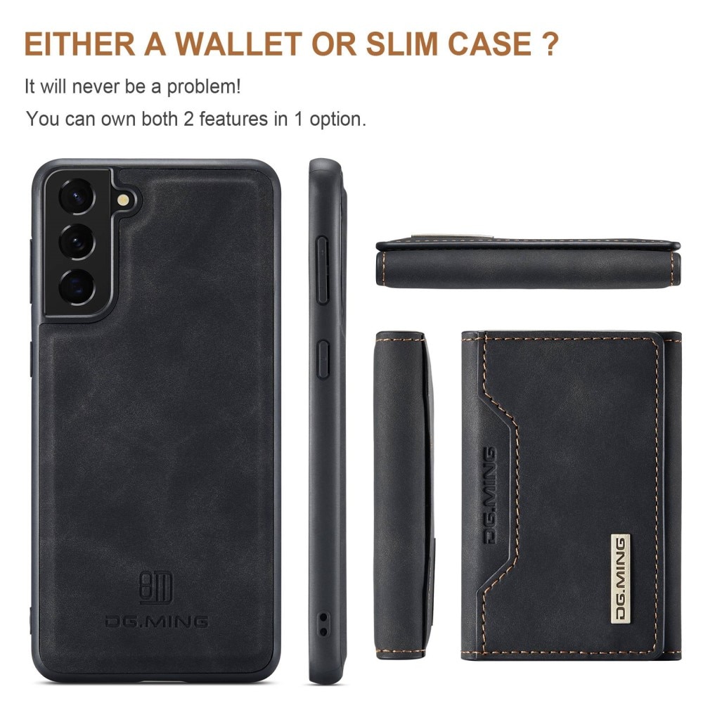 Cover Magnetic Card SlotSamsung Galaxy S23 Plus Nero