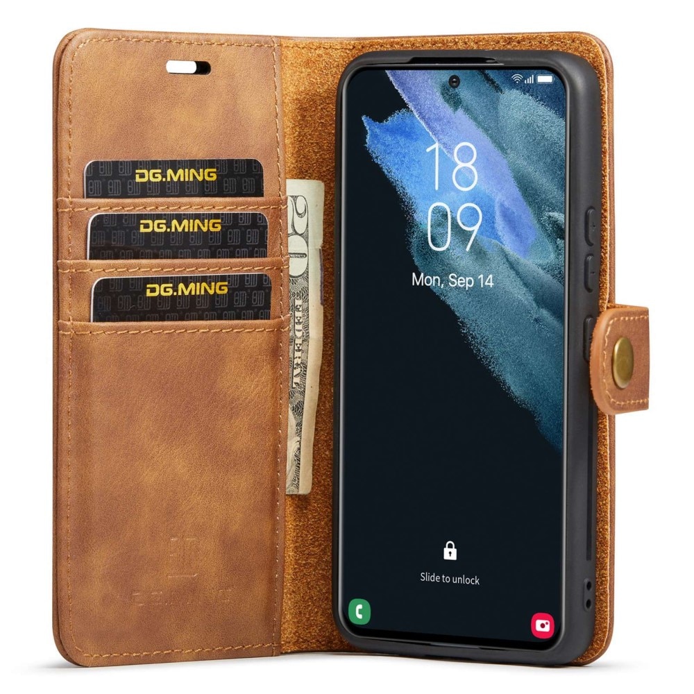 Cover portafoglio Magnet Wallet Samsung Galaxy S23 Cognac