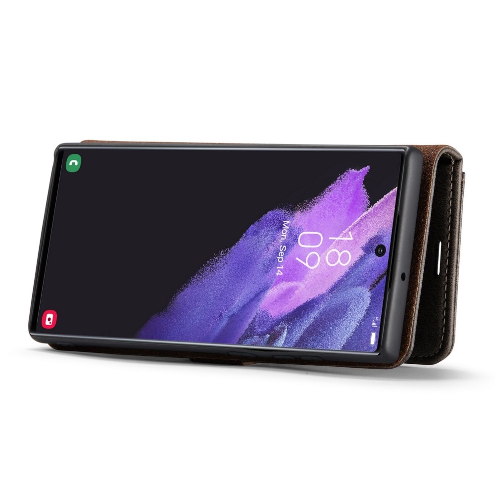 Cover portafoglio Magnet Wallet Samsung Galaxy S23 Ultra Marrone