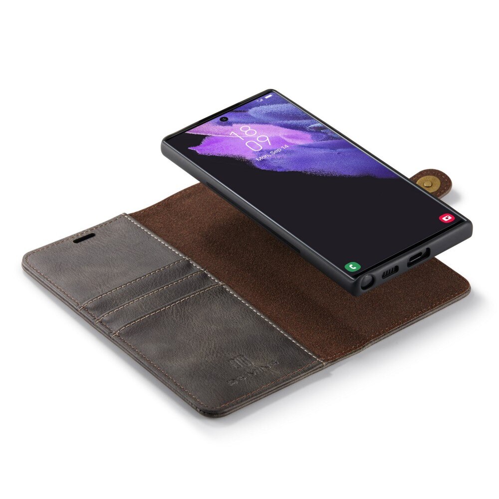 Cover portafoglio Magnet Wallet Samsung Galaxy S23 Ultra Marrone