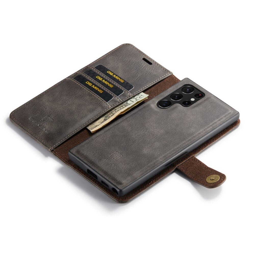 Cover portafoglio Magnet Wallet Samsung Galaxy S23 Ultra Marrone