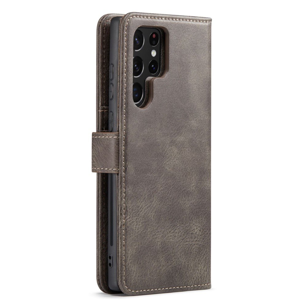 Cover portafoglio Magnet Wallet Samsung Galaxy S23 Ultra Marrone