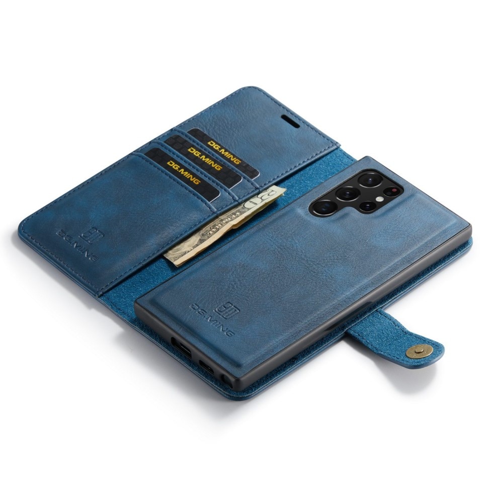 Cover portafoglio Magnet Wallet Samsung Galaxy S23 Ultra Blue